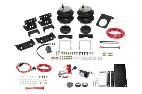 Firestone Ride-Rite Analog All-In-One Kits W217602867 Air Springs, All-In-One, Air Compressor, Gauge, Rear, Ram, Kit