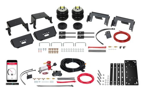 Firestone Ride-Rite F3 Wireless All-In-One Kits W217602878 Air Springs, Analog All-In-One, Air Compressor, Gauge, Rear, Controller, Ford, Kit