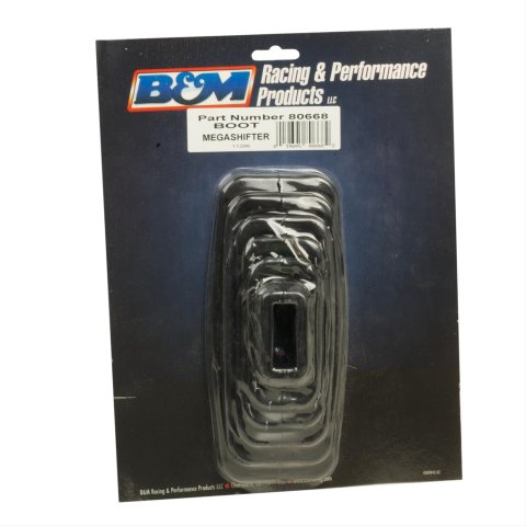 B&M Replacement Shifter Boots 80668 Boot, Megashifter, Black, Rubber, Each