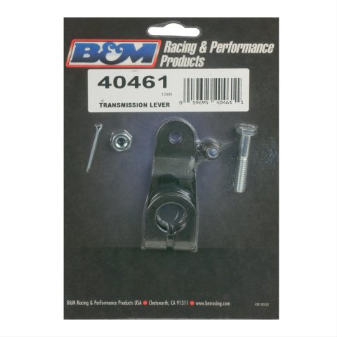 B&M Transmission Brackets and Levers 40461 Lever, Steel, Natural, Ford, Lincoln, Mercury, C-4/C-6, Kit
