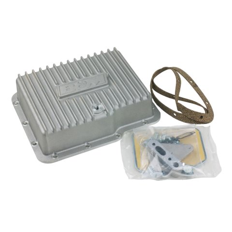B&M Automatic Transmission Deep Pans 70280 Pan, Deep, Aluminum, Natural, GM, Powerglide, Each