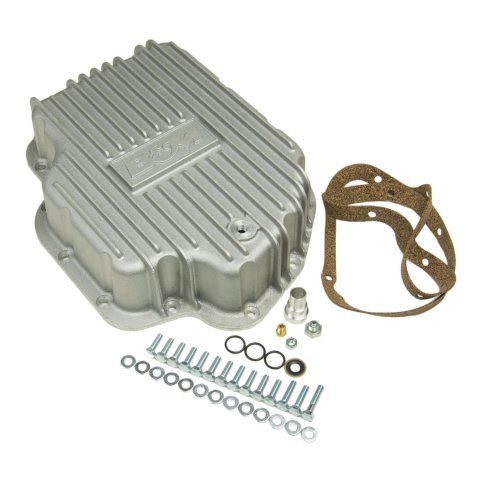 B&M Automatic Transmission Deep Pans 20280 Pan, Deep, Aluminum, Natural, GM, TH400, Each