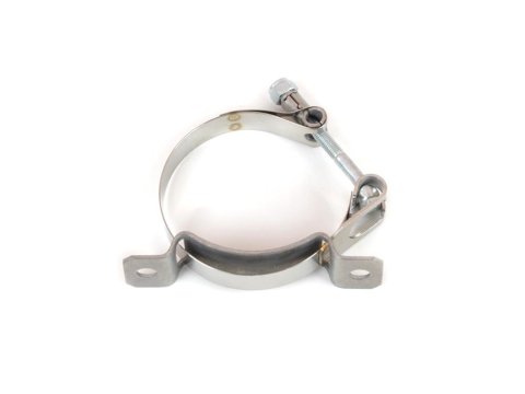 Canton Racing CM Filter Mounting Brackets 26-893 Bracket, Fuel Filter, Stainless Steel, Natural, Each