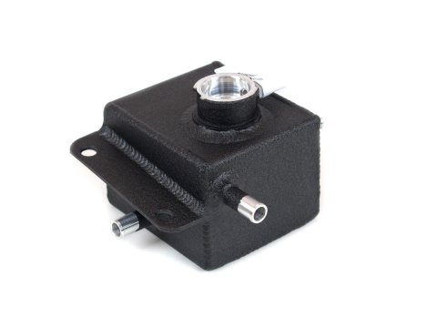 Canton Racing Turbo Coolant Tanks for 2015 WRX, WRX STI - 80-282BLK ALUM TURBO COOLANT "HEADER" TANK, 01-15 SUBARU