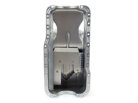 Canton Racing Road Race Series Wet Sump Oil Pans 15-680S Pan, Race, Steel, 7 qt., Front Sump, Ford, Small Block, 351, Each