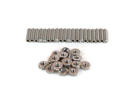 Canton Racing Oil Pan Stud Kits 22-362 Fasteners, Stud, Allen, Stainless Steel, Natural, Ford, Big Block, Kit
