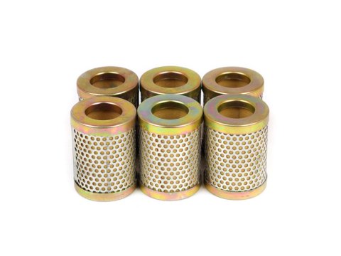 Canton Racing CM Replacement Fuel Filter Elements 26-620 Element, Alcohol, Gasoline, Nitromethane, Fabric, 1 Micron, Replacement, Set of 6