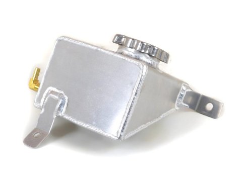 Canton Racing Coolant Expansion and Recovery Tanks for 1999-2005 MIATA - 80-276 Tank, Rectangular, Aluminum, Natural, Recirculating, Mazda, 1.8L, Each