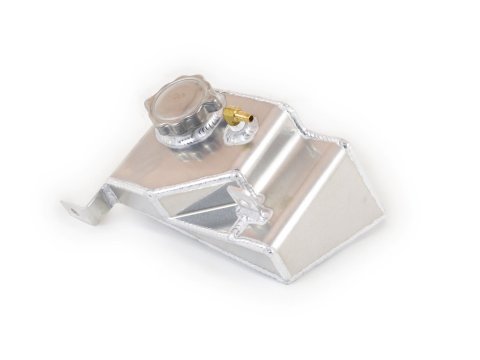 Canton Racing Coolant Expansion and Recovery Tanks for 1990-1997 MIATA - 80-275 Tank, Rectangular, Aluminum, Natural, Recirculating, Mazda, 1.6L, 1.8L, Each