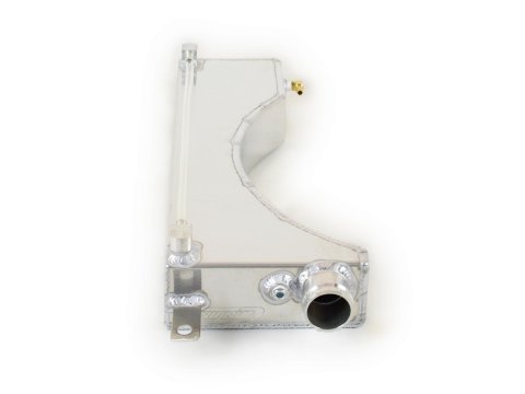 Canton Racing Coolant Expansion and Recovery Tanks for 1994-1995 MUSTANG - 80-231 Overflow Tank, Rectangular, Aluminum, Natural, 5/16 in. Hose Barb Inlet, Ford, Kit