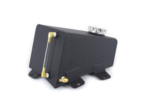 Canton Racing Coolant Expansion and Recovery Tanks 80-218BLK ALUMINUM EXPANSION TANK FOR 78-88 GM G BODY