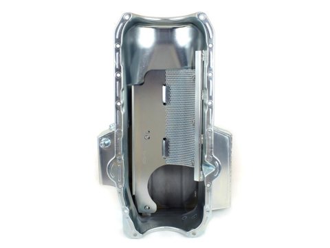 Canton Racing Circle Track Wet Sump Oil Pans 11-122M Pan, Track, Steel, 6 qt., Rear Sump, Chevy, Small Block, Each