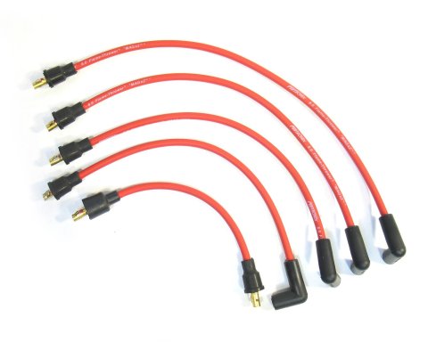 PerTronix Flame-Thrower Spark Plug Wire Sets for 1973-1975 MARINA, 1967-1980 MGB - 804412 Wires, Flame-Thrower, Assembled, Spiral Core, 8mm, Red, Austin, MG, 1.8L, Set
