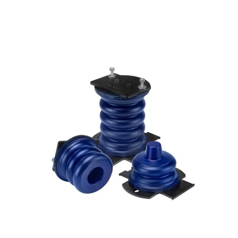 SuperSprings SumoSprings Suspension Helper Springs SSR-201-40-2 Spring, SumoSpring, Blue, Rear, Chevy, GMC, 2,600 lbs. Capacity, Pair