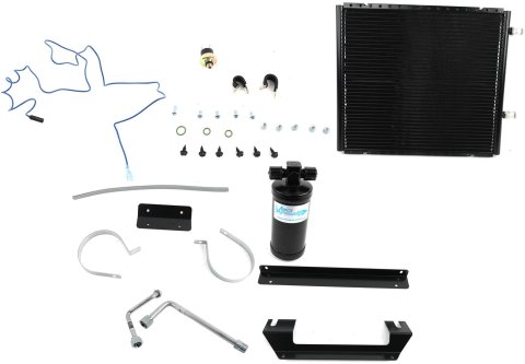 Vintage Air SureFit Condenser Kits for 1966-1977 BRONCO - 12001 Conditioning Condenser, Aluminum, Ford, Each