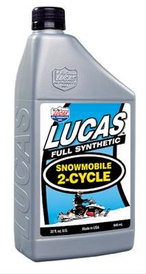 Lucas Synthetic Snowmobile 2 Cycle Oil 10835 2-Cycle Oil, Synthetic, 1 Quart, Set of 6