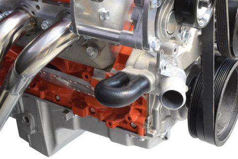 ICT Billet Heater Core Delete Hoses 551699 Hose, 8.00 in. Length, Rubber, Black, Each