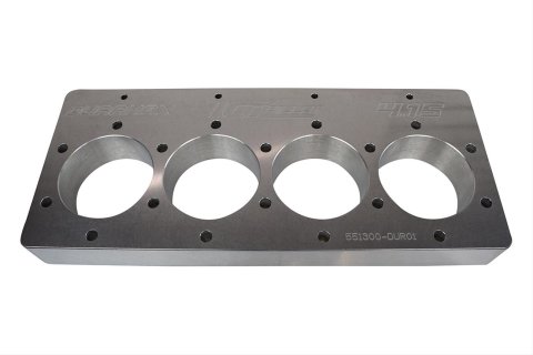 ICT Billet Engine Block Torque Plates 551300-DUR01 Plates, Chevrolet/GMC Duramax, Aluminum, 4.150 in. Bore, 2 in. Thick, Duramax LB7/LLY/LBZ/LMM/LGH/L5P Blocks, Each