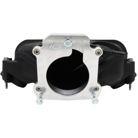 ICT Billet Throttle Body Adapters, EFI Manifold TB-LT1-LS1 Adapter LT1 L86 Intake to LS 3-Bolt