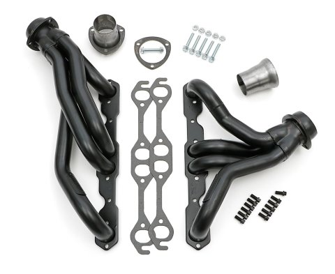 Hedman Street Headers 68650 Headers, Street, Mid-Length, Steel, Temporary Paint, Buick, Chevy, Oldsmobile, Pontiac, Pair