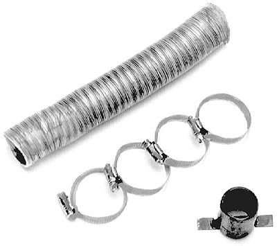 Hedman Hot Air Kits 24512 Kit, Header to Cleaner, 2 in. Diameter, 24 in. Length, Kit