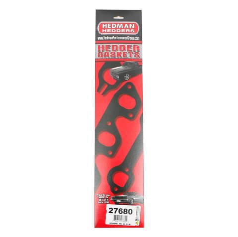 Hedman Header Gaskets 27680 Exhaust Gaskets, Header, High-Temperature, Ford, Big Block 385, Pair
