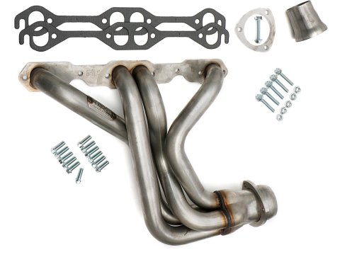 Hedman 304 Stainless Steel Headers 62230 Headers, Long Tube, Steel, Natural, Chevy, GMC, Small Block, Pair