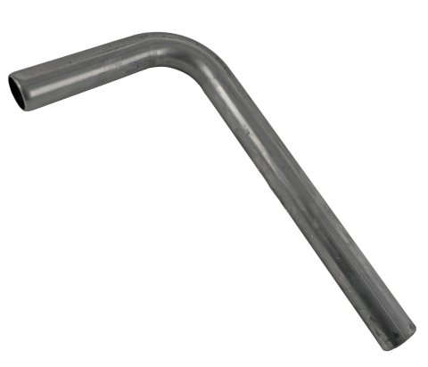 Hedman 90 Degree Mandrel Bends 1.625 Inch Steel Exhaust Pipe 29006 Tubing, Degree, Bend, 1 5/8 in. Diameter, 2.50 in. Radius, 16-Gauge, Steel, Natural, Each