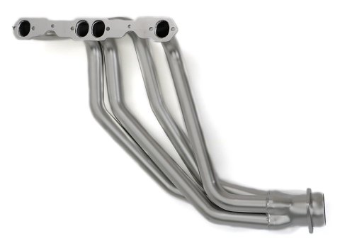 Hedman Elite Extreme-Duty Headers 69890 Headers, Extreme-Duty, Long Tube, Steel, Silver Ceramic Coated, Chevy, GMC, Small Block, Pair