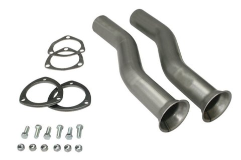 Hedman Universal Header X-Tensions 18804 Collector Extensions, 3.0 in. 3-Bolt Flange, 2.5 in. Pipe, Pair