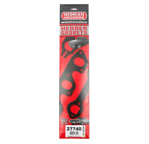 Hedman Header Gaskets 27740 Exhaust Gaskets, Header, High-Temperature, Stock Port, Ford, Big Block FE, Pair