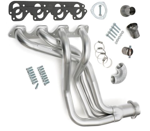Hedman Elite Extreme-Duty Headers 89218 Headers, Extreme-Duty, Long Tube, Steel, Silver Ceramic Coated, Ford, 351M, 400, Pair