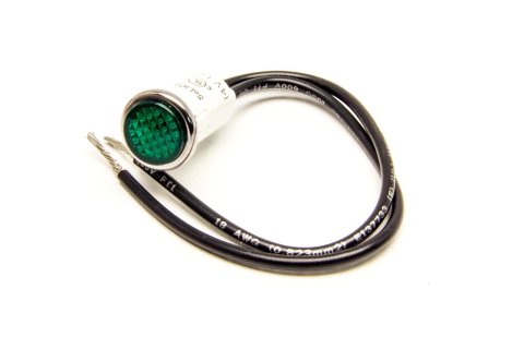 Painless Performance Warning Lights 80210 Light, Performance, Lens/Green, .500 in. Diameter, Each