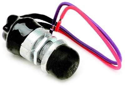 Painless Performance Universal Ignition Switches 80528 Switch, Push Button, Momentary, Ignition, Aluminum, Natural, 30 Amps, Each