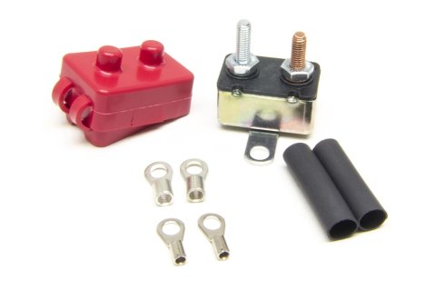 Painless Performance Circuit Breakers 80041 Breakers, Self-resetting, Thermal, 40 Amp, Universal, Red Boot, Each