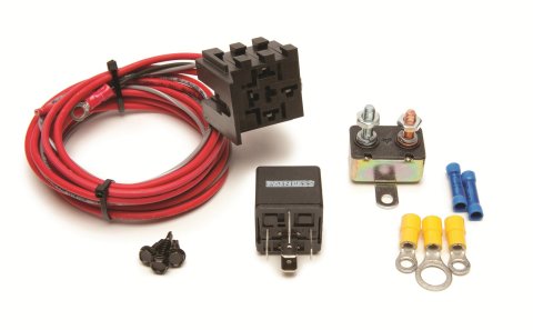 40 amps Painless Performance FAN-THOM Electric Fan Relay Kit 30101 Relay, Fan, Amp, Single Pole, Each