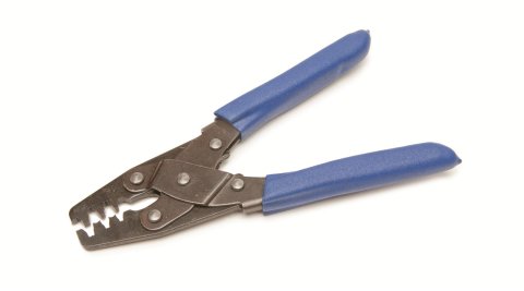 Painless Performance Professional Wire Crimpers 70900 Crimping Tool, Professional, Hand-held, Steel, Black Oxide, Blue Rubber Handle, Each