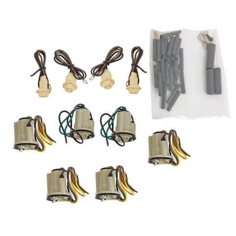 Painless Performance 1973-87 GM Pickup Socket Pigtail Kits 30350 Light Bulb Sockets, Turn/Parking Lights, Tail/Brake Lights, Marker Lights, Chevrolet, GMC, Kit