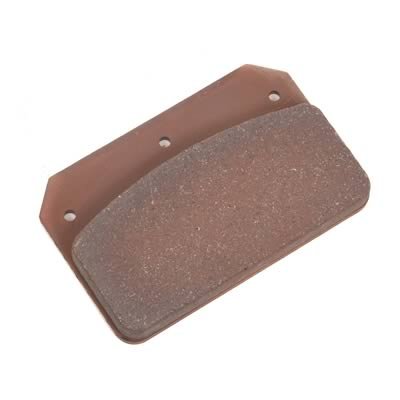 Strange Brake Pads B3326 Pad, Semi-metallic, Fit Wilwood, JFZ, Cotter Pin Style, 4-Piston, Rear, Universal, Each