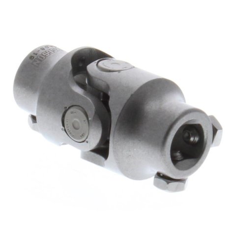 Borgeson Universal Steering U-Joints 114949 Joint, Stainless Steel, Natural, 3/4 in. DD, 3/4 in. DD, Each