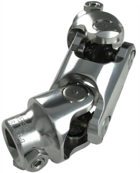 Borgeson Universal Steering U-Joints 143434 Joint, Stainless Steel, Polished, 3/4 in. 36-Spline, 3/4 in. 36-Spline, Each