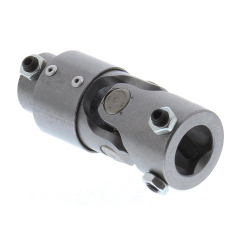 Borgeson Universal Steering U-Joints 033152 U-Joint, Vibration Damper Style, Steel, Natural, 3/4 in. 30-spline, 1 in. DD, Each