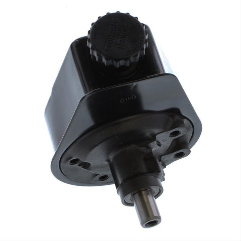 Borgeson Jeep Power Steering Pumps 800325 Pump, Saginaw P Series, Reservoir, Black, Jeep, Each