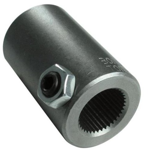 Borgeson Universal Steering Shaft Couplers 310600 Coupler, Steel, 9/16-17 X 3/4 Smooth Bore