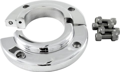 Borgeson Steering Column Split Swivel Floor Mounts 909009 Mount, Floor, Swivel, Aluminum, Natural, 2.25 in. Diameter, Each