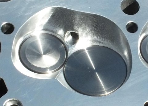 Dart Pro 1 Aluminum Cylinder Heads 19775196 Head, 1, Assembled, Aluminum, Natural, 97cc Chamber, 451cc Intake Runner, Chevy, Big Block, Each