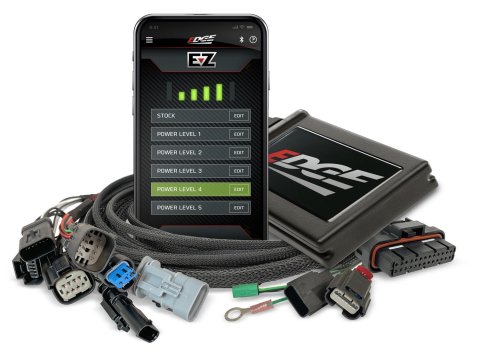 Edge EZ+Insight CTS3 L5P Duramax Kits 20202-3 Computer Programmers, EZ plus Insight CTS3, 5 Power Level, Throttle Booster, with Module, Wire Harness, Color Display, Chevy, GMC, 6.6L, Diesel, Kit
