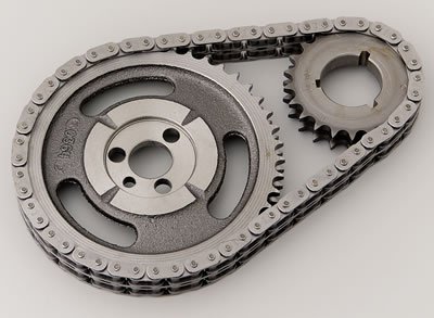 Cloyes Hex-A-Just Z-Racing Timing Sets 9-3146BZ Chain and Gear Set, Hex-A-Just, Double Roller, Billet Steel Sprockets, Chevy, 350, 5.7L, GM Race Block, Set