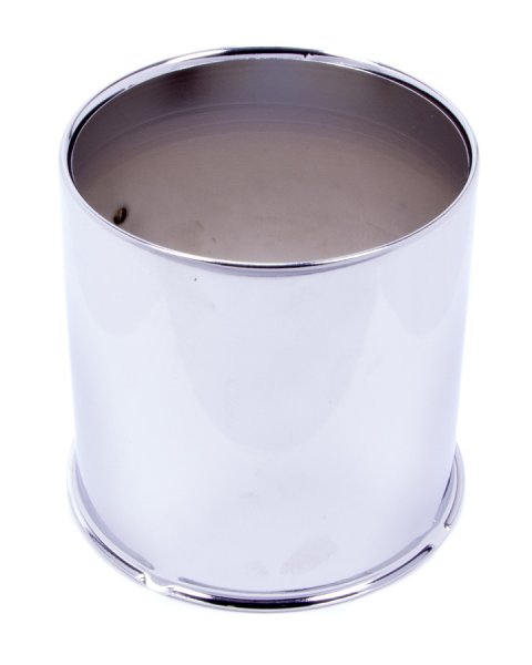 Gorilla Hub Covers HC204A Wheel Center Cap, Push-Through, Open, 4.25 in. Diameter, Chrome, Each