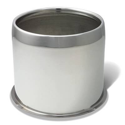 Gorilla Hub Covers HC212SS Center Cap, Stainless Steel, Polished, Push-Through, 5.100 in. Diameter, Open End, 4.250 in. Length, Each